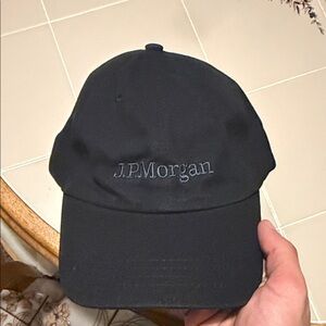 JPMorgan Black Baseball Cap